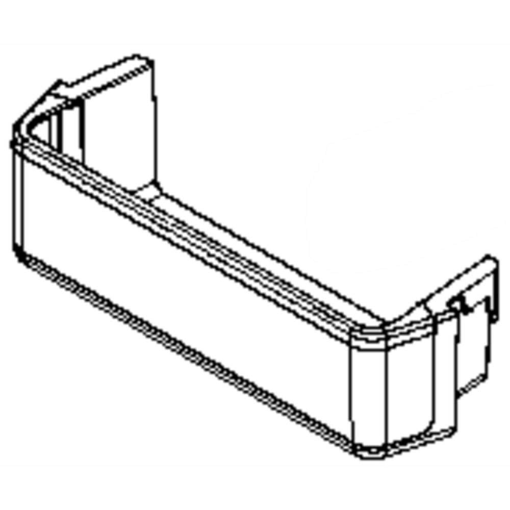 Refrigerator Door Shelf Rail