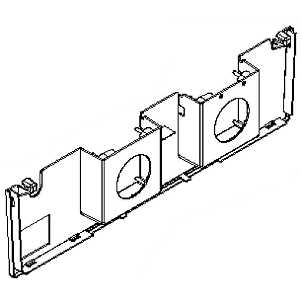 KitchenAid Part #w10555484, Rear Housing | 22.50 x 6.25 x 2.00