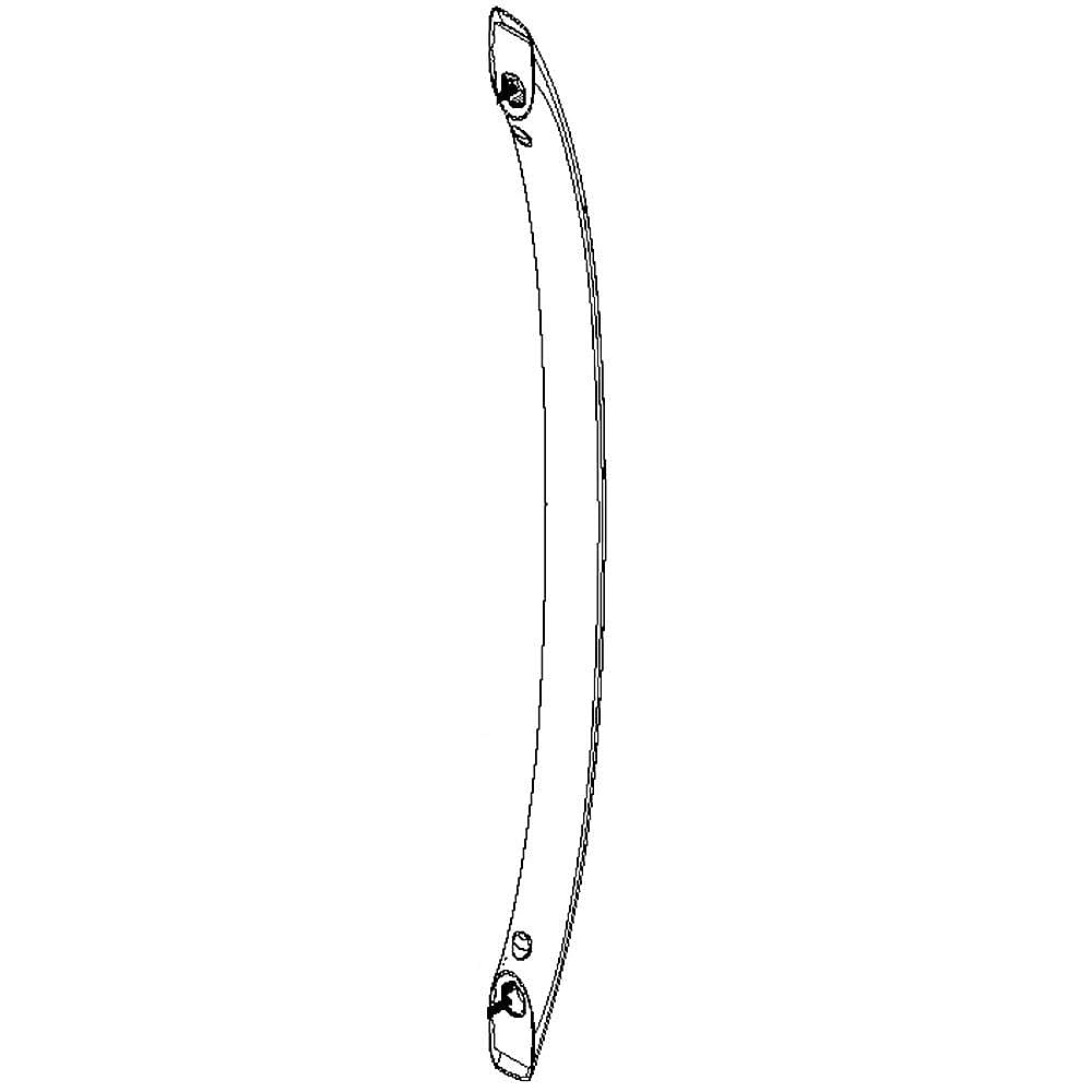 KitchenAid Part #w10557402, Refrigerator Door Handle Assembly | 35.13 x 2.15 x 1.13