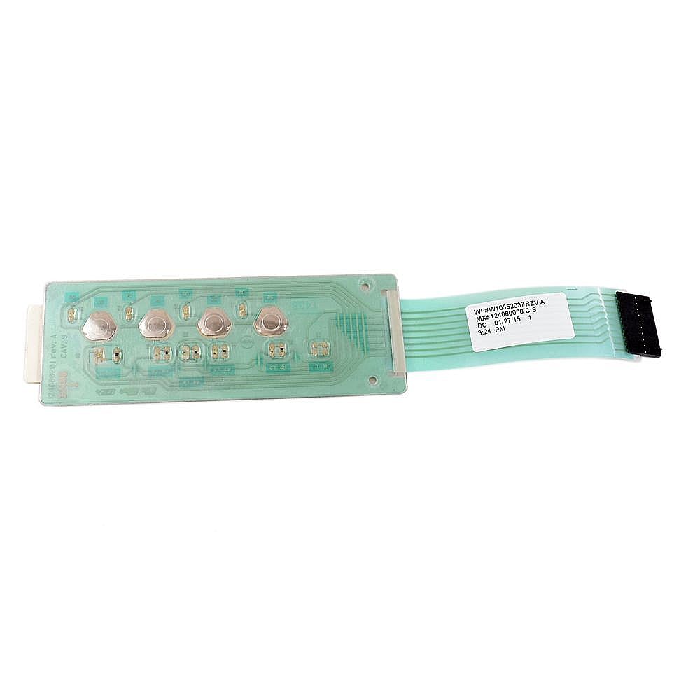 Part #w10562037, Ice Maker Selector Switch / 5.75 x 2.00 x 0.15