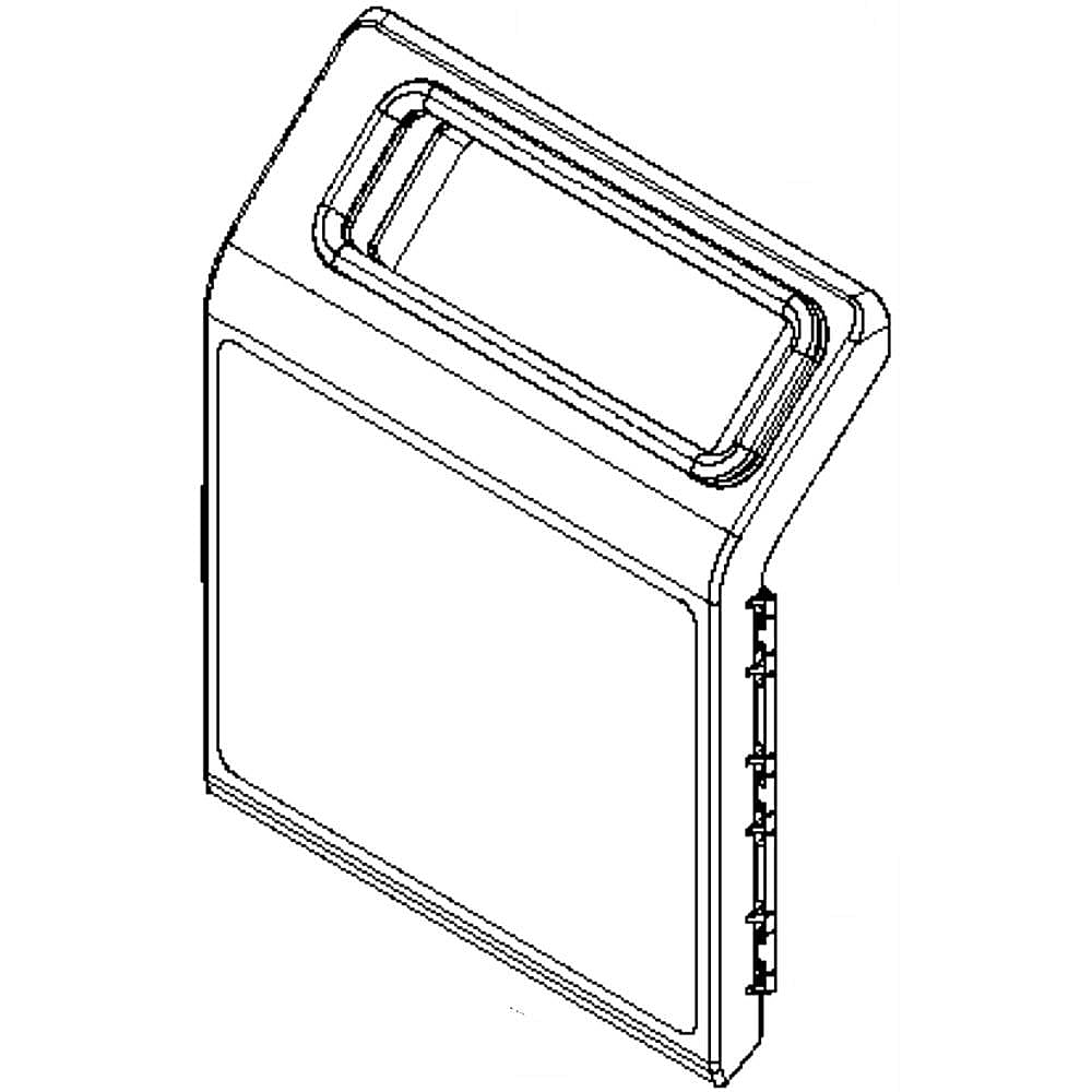 Part #w10567563, Refrigerator Gasket / 10.75 x 3.75 x 0.50