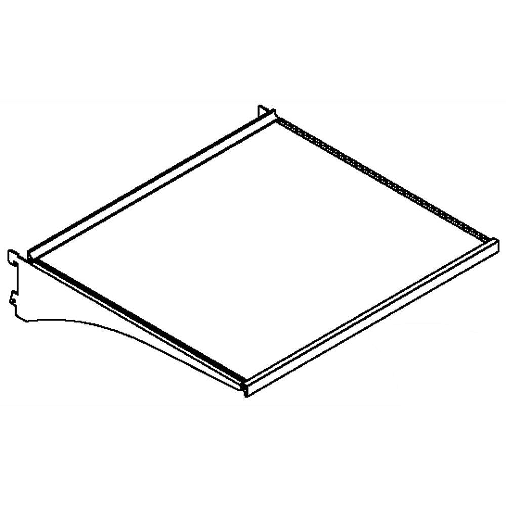 Part #w10568582, Refrigerator Shelf Assembly / 15.00 x 14.50 x 3.50