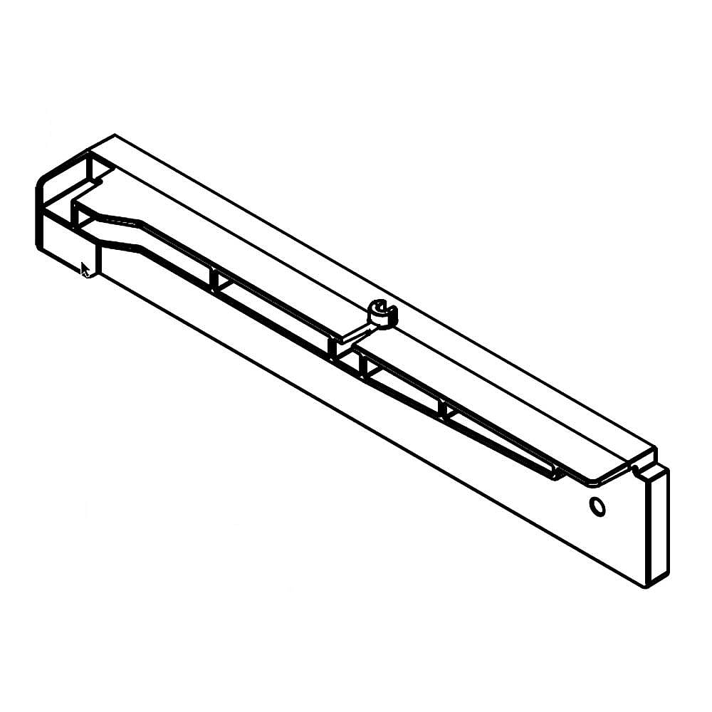 Part #w10569839, Crisper Support / 10.00 x 2.00 x 1.50