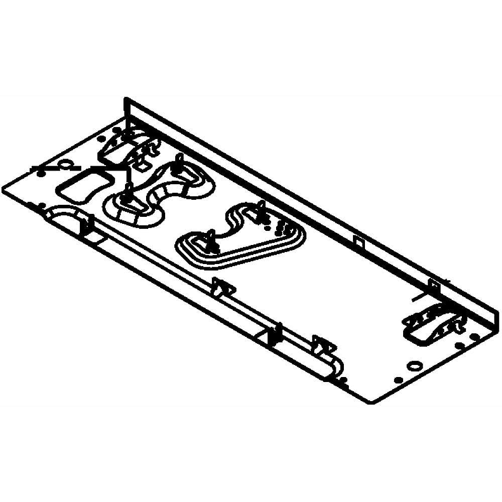 Part #w10570074, Refrigerator Base Plate / 35.50 x 10.00 x 1.50