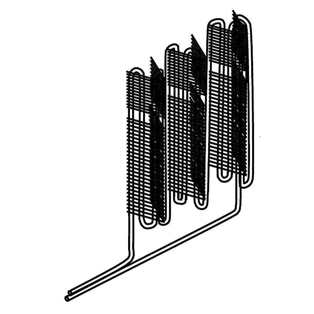 Part #w11507065, Refrigerator Condenser Coil | 21.00 x 20.50 x 7.00