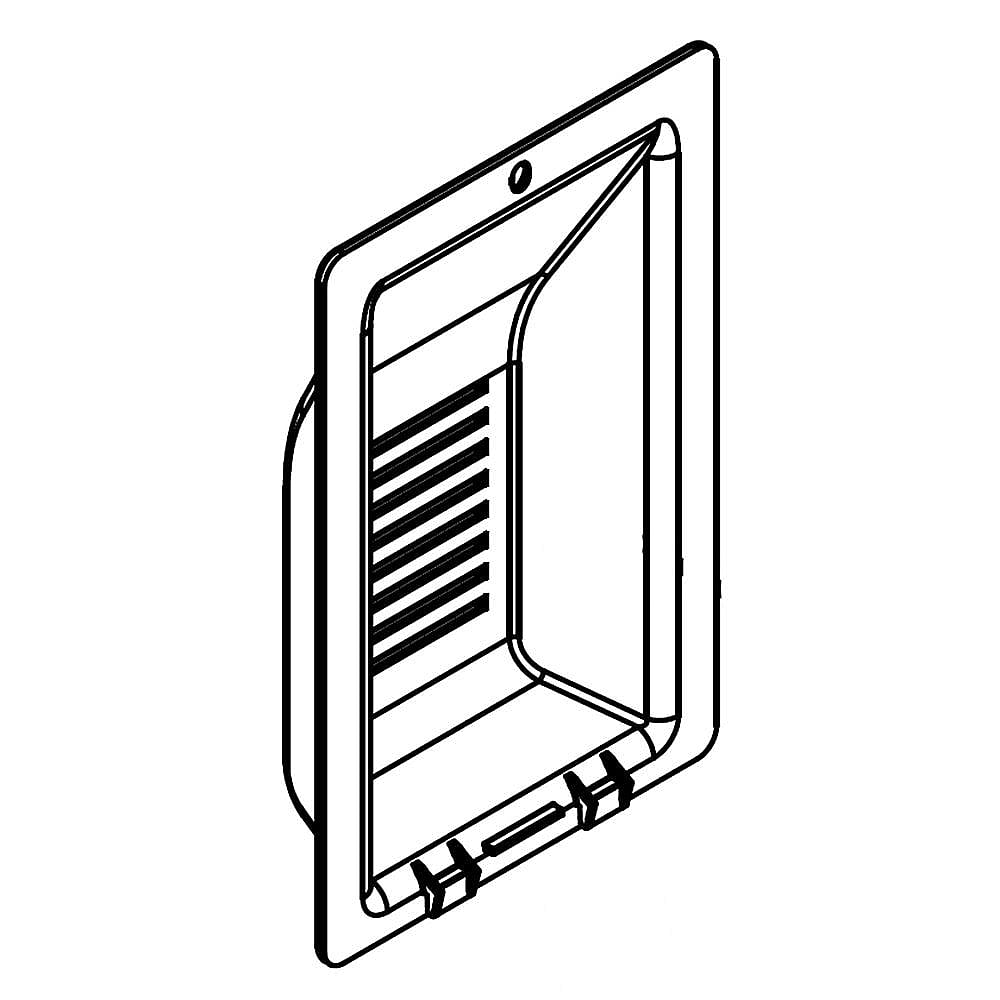 Part #w10574468, Access Panel / 6.38 x 4.00 x 1.38