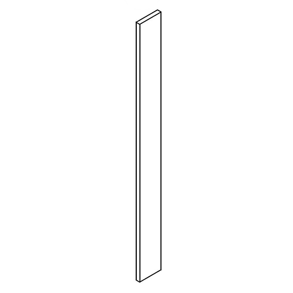 Part #w10581989, Maytag Refrigerator Evaporator Cover Gasket / 2.25 x 1.00 x 0.75