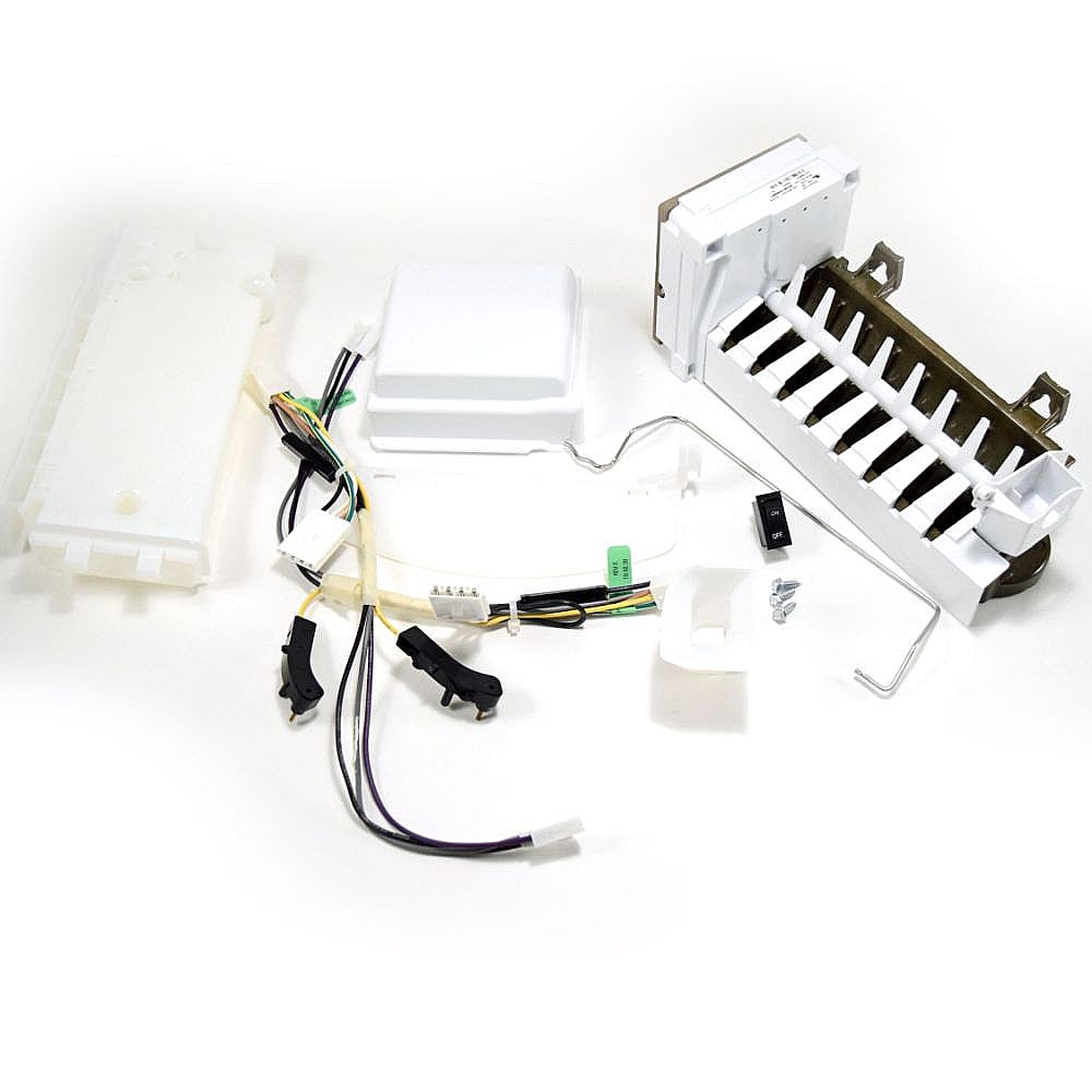 Part #w10583817, Refrigerator Ice Maker Assembly (Replaces W10519364) / 15.00 x 7.44 x 7.38