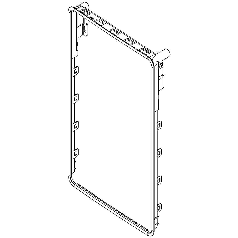Part #w10587907, Refrigerator Trim Ring / 15.50 x 9.10 x 1.75