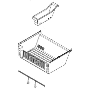 Lower Pan Assembly W10594052