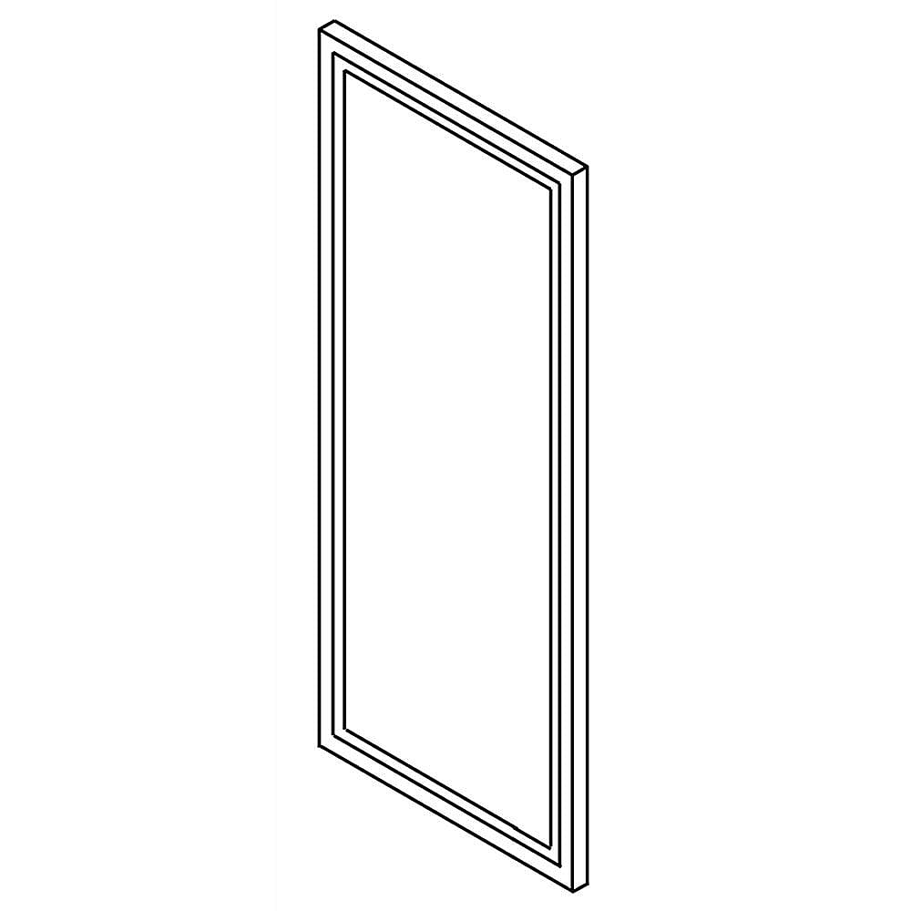 Part #w10600741, Whirlpool Refrigerator Door Gasket (Gray)