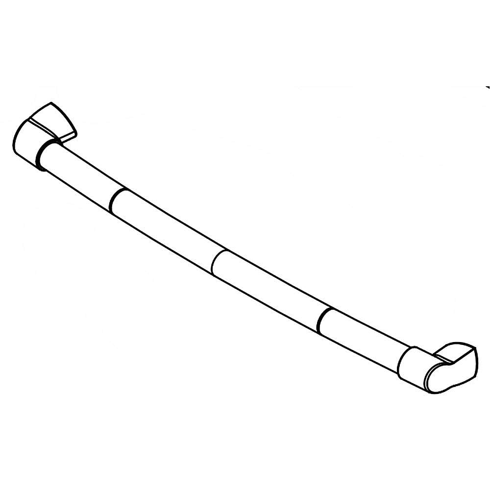 Jenn-Air Part #w10605389, Refrigerator Door Handle | 26.50 x 3.50 x 2.00