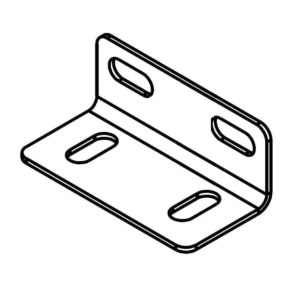 Jenn-Air Part #w10606841, Refrigerator Bracket Panel | 2.00 x 1.00 x 0.75