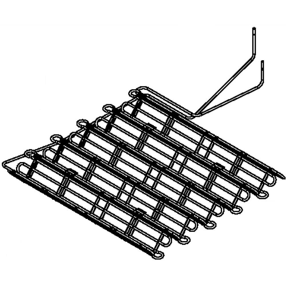 Part #w10609393, Refrigerator Condenser / 19.50 x 19.00 x 6.50