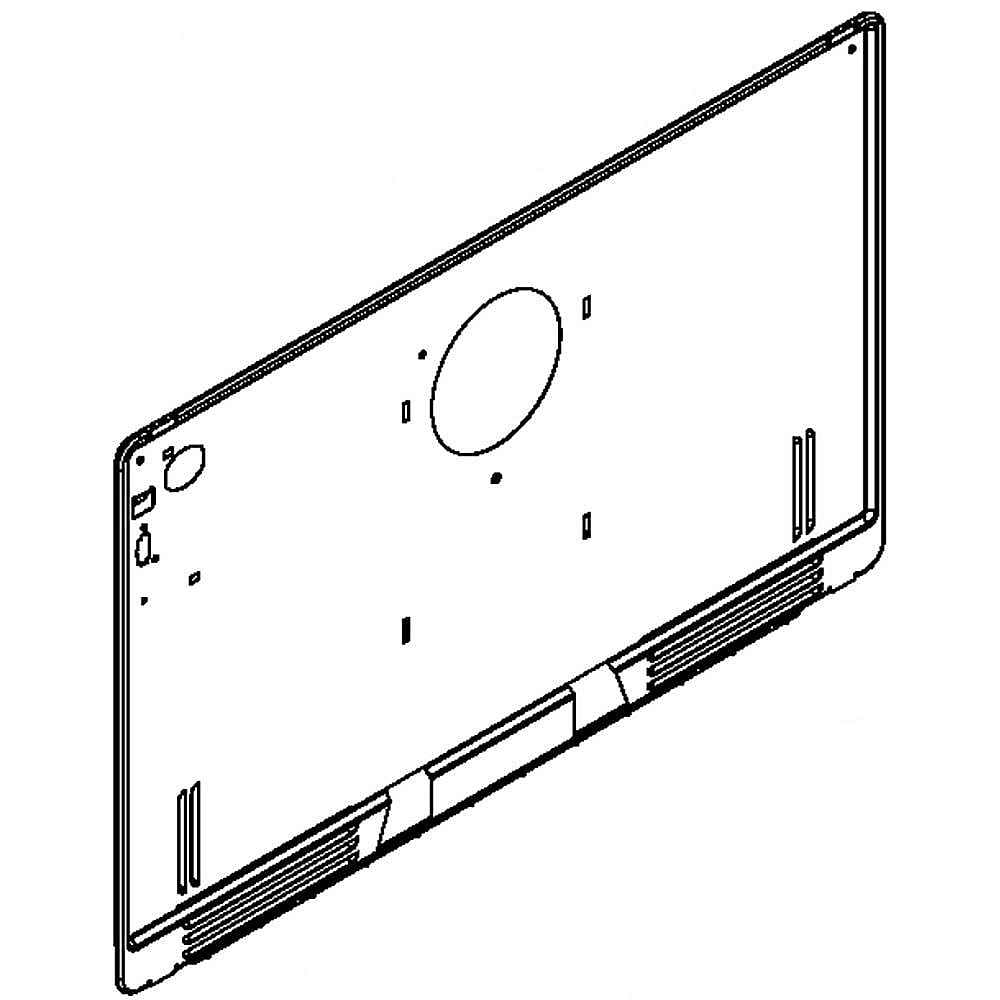 Part #w10616173, Refrigerator Evaporator Cover / 27.00 x 7.25 x 0.50