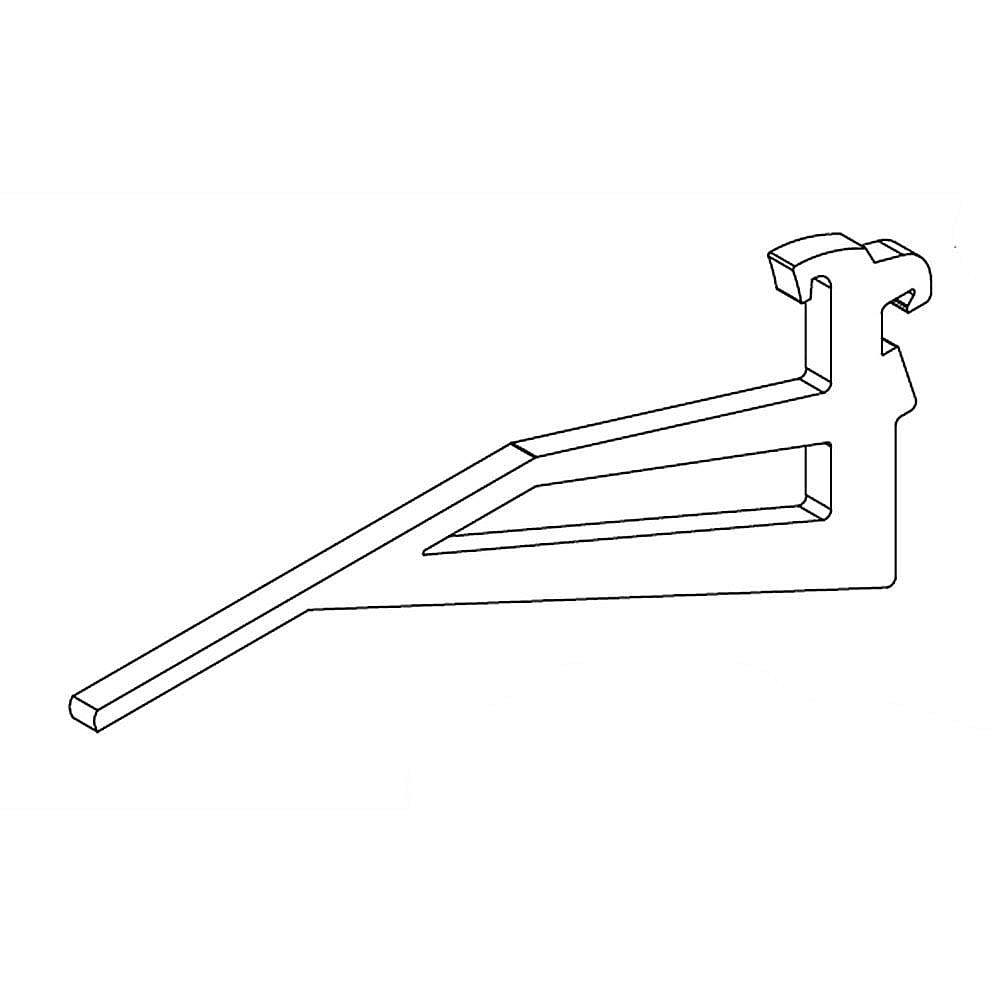 Jenn-Air Part #w10622802, Bracket, She | 8.75 x 3.38 x 0.25