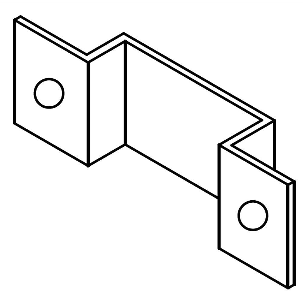 KitchenAid Part #w10622808, Switch Plate | 2.15 x 0.75 x 0.25