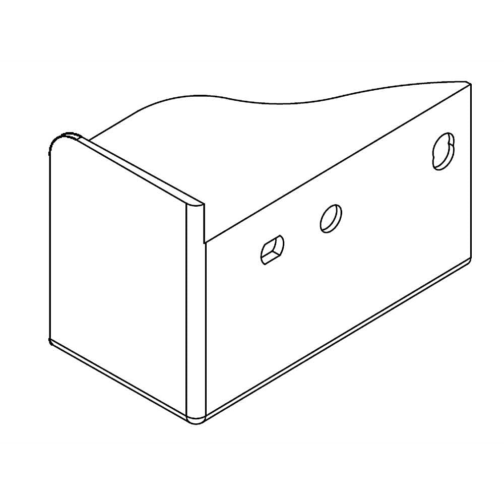 Part #w10622812, Hinge Cover / 4.25 x 2.12 x 2.25