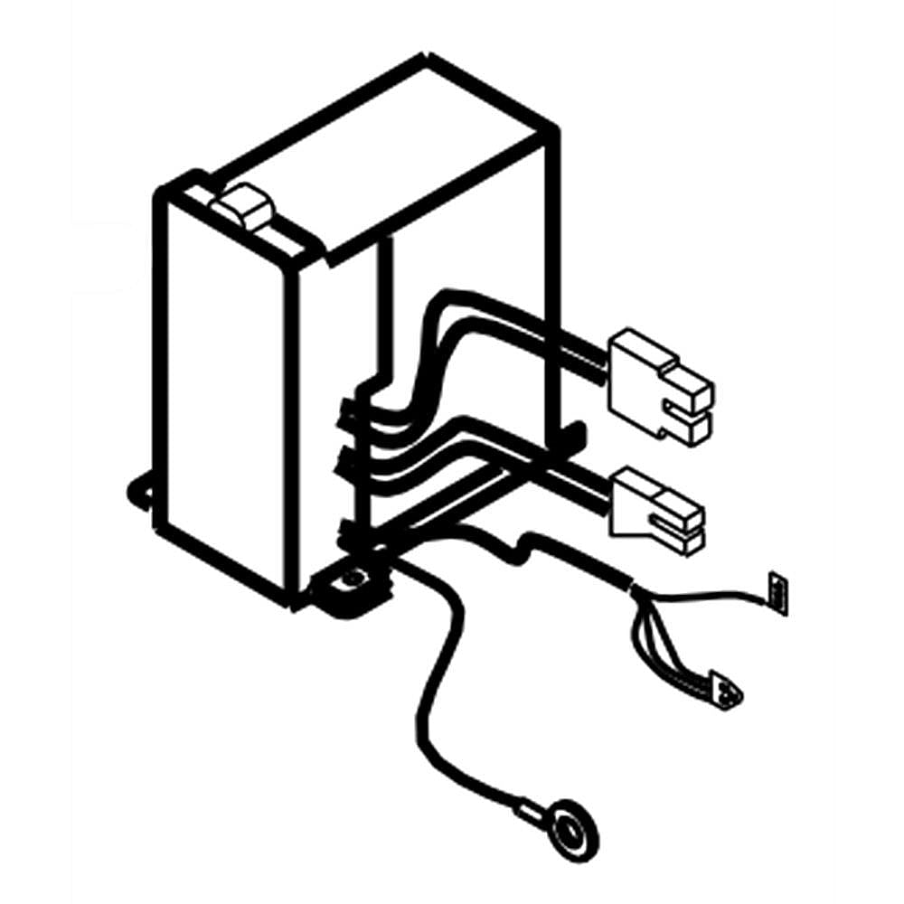 Part #w10623486, Refrigerator Inverter And Housing Assembly / 5.50 x 6.12 x 2.50