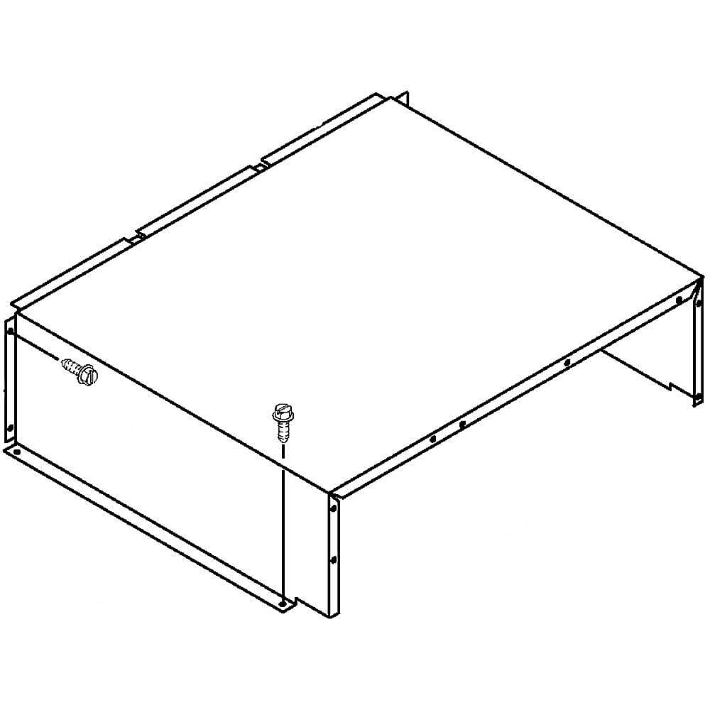 KitchenAid Part #w10624563, Refrigerator Cover | 30.13 x 20.00 x 9.00
