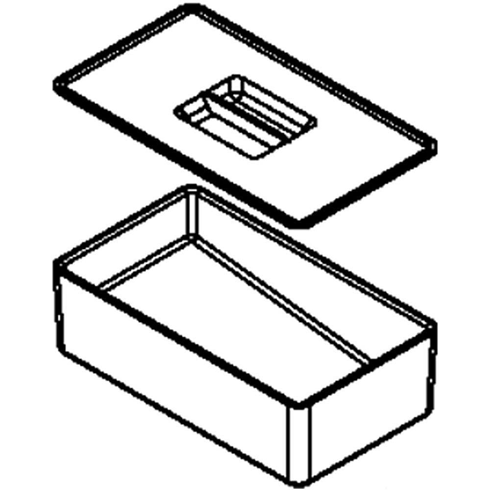Part #w11366498, Bin-Assy, her / 11.00 x 8.00 x 8.00