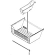 Refrigerator Freezer Drawer Assembly, Lower for KitchenAid KRMF706ESS01 - Part W10634640