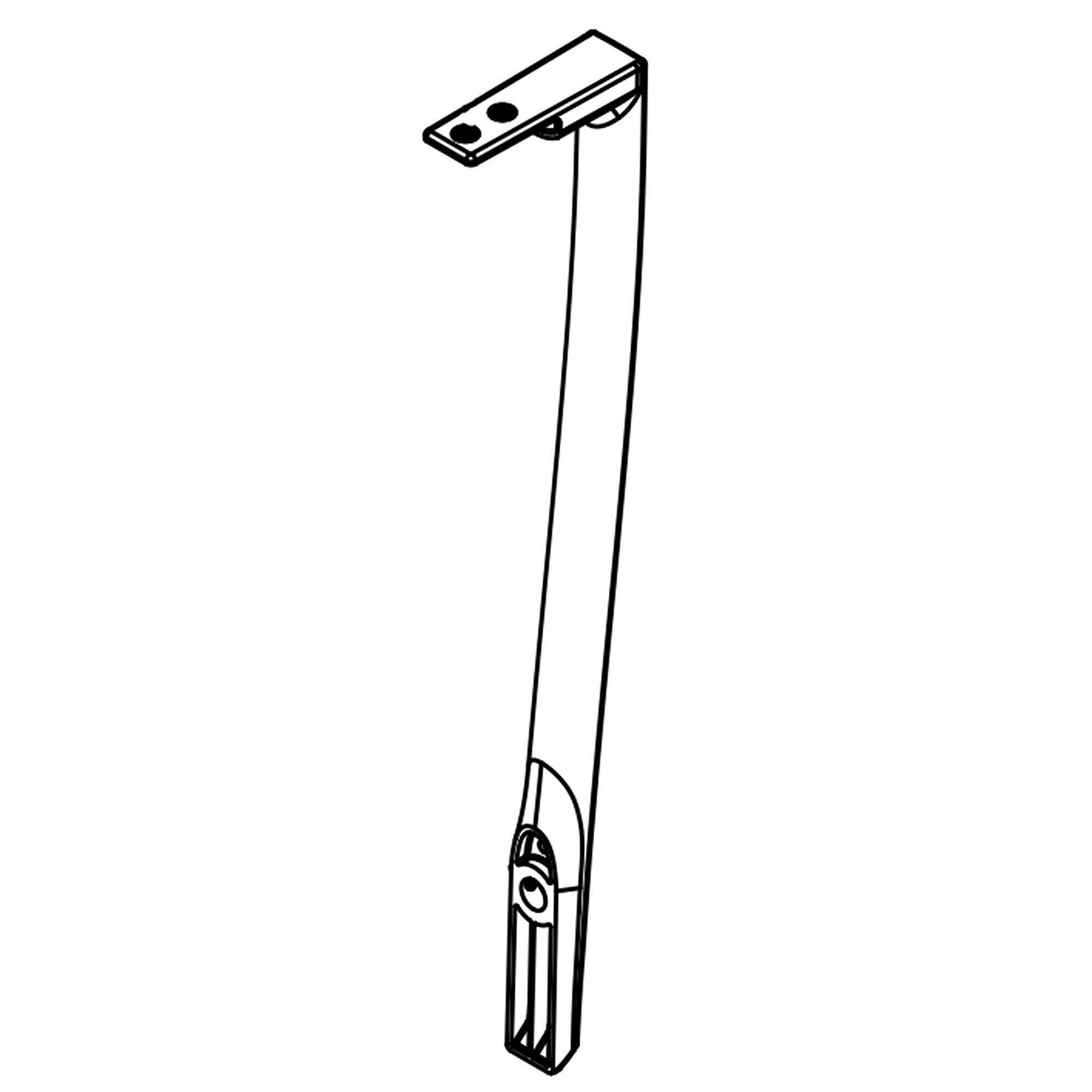 Part #w10656974, Refrigerator Handle Assembly / 21.20 x 3.90 x 1.50