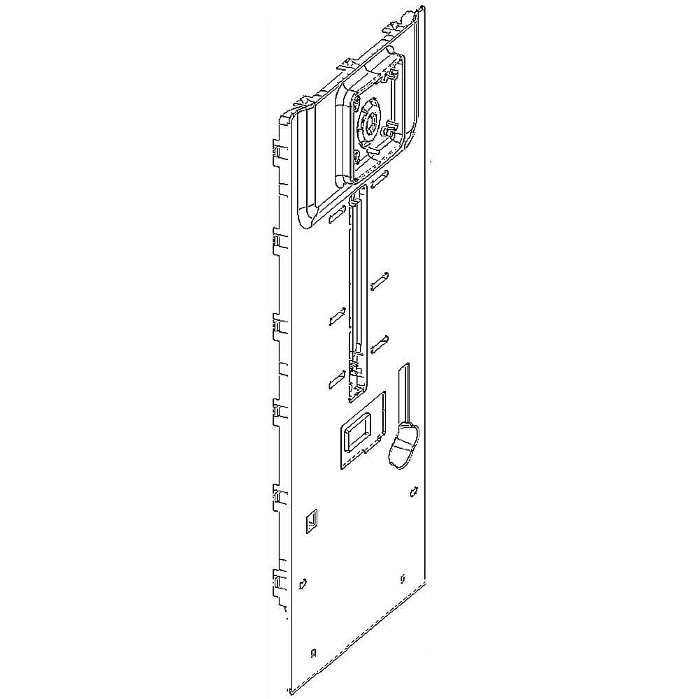 Whirlpool Part #w10670518, Refrigerator Evaporator Cover | 36.25 x 17.00 x 3.00