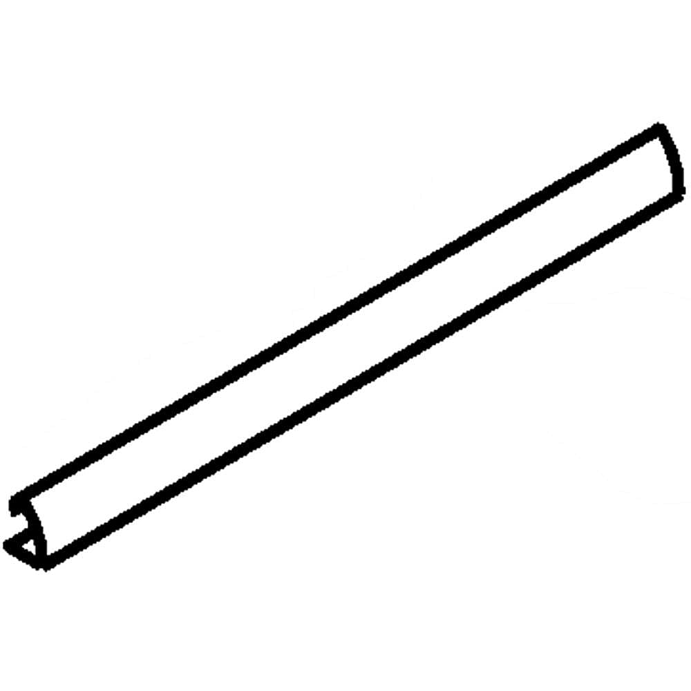 Kenmore Part #w10671627, Crisper Pan Trim | 16.00 x 2.00 x 1.00
