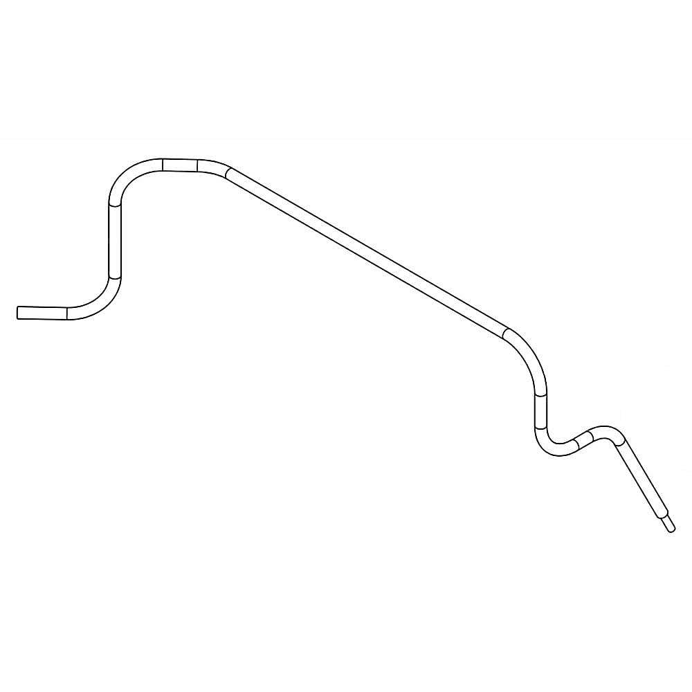 Part #w10673674, Discharge Tube / 12.50 x 4.50 x 1.62
