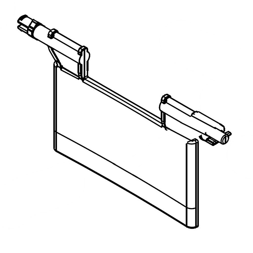 Part #w10678156, Refrigerator Paddle Dispenser / 5.00 x 2.25 x 0.75