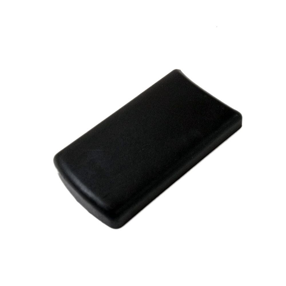 Part #w10683813, Refrigerator Door Handle Trim Cap (Black) / 2.25 x 1.38 x 0.38