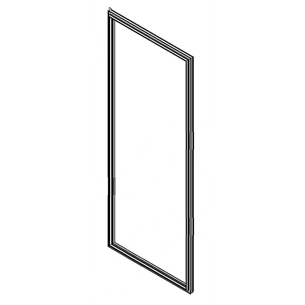 Whirlpool Part #w10688387, Refrigerator Door Gasket | 23.25 x 19.75 x 2.25