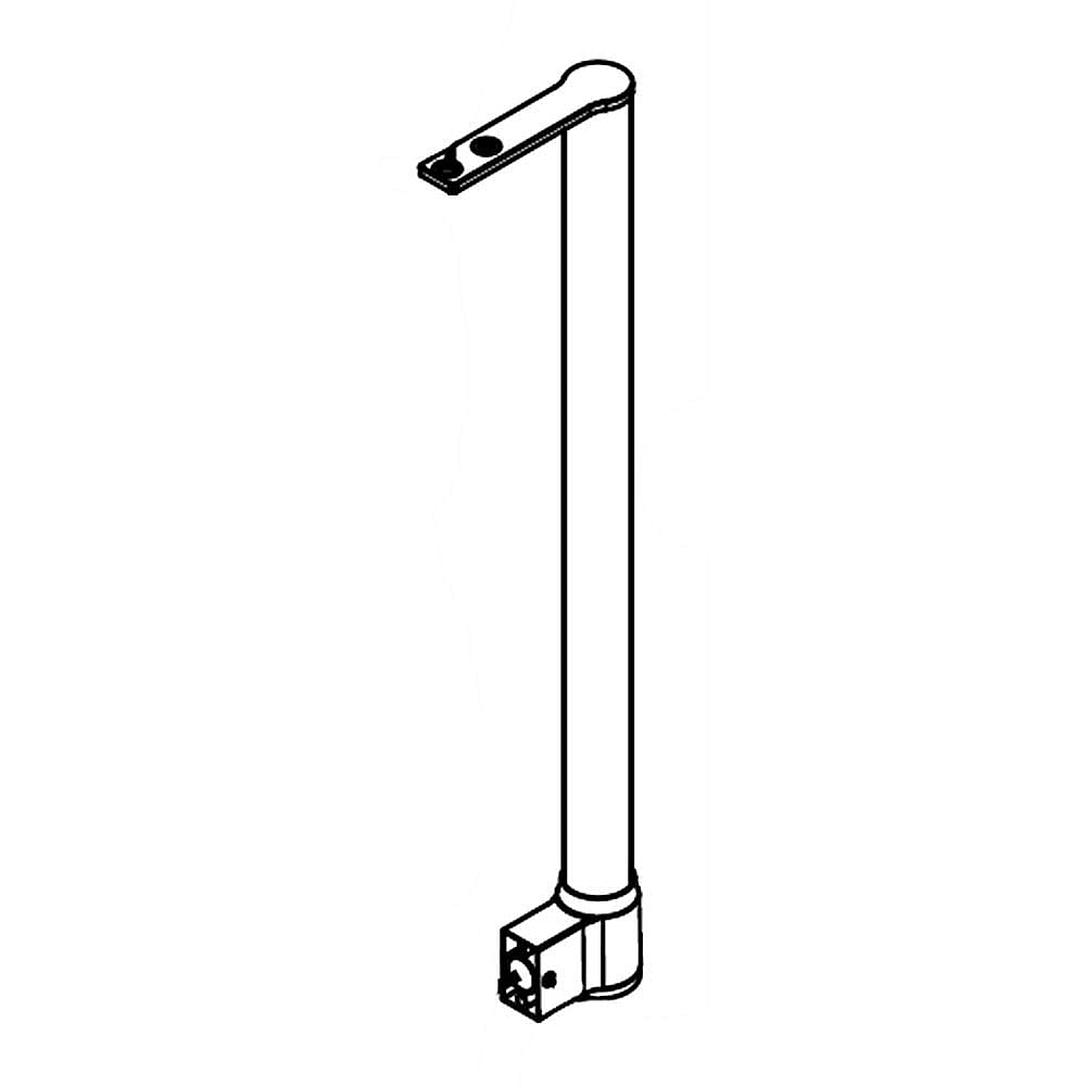 Part #w10691396, Refrigerator Handle Assembly / 18.50 x 4.00 x 1.25