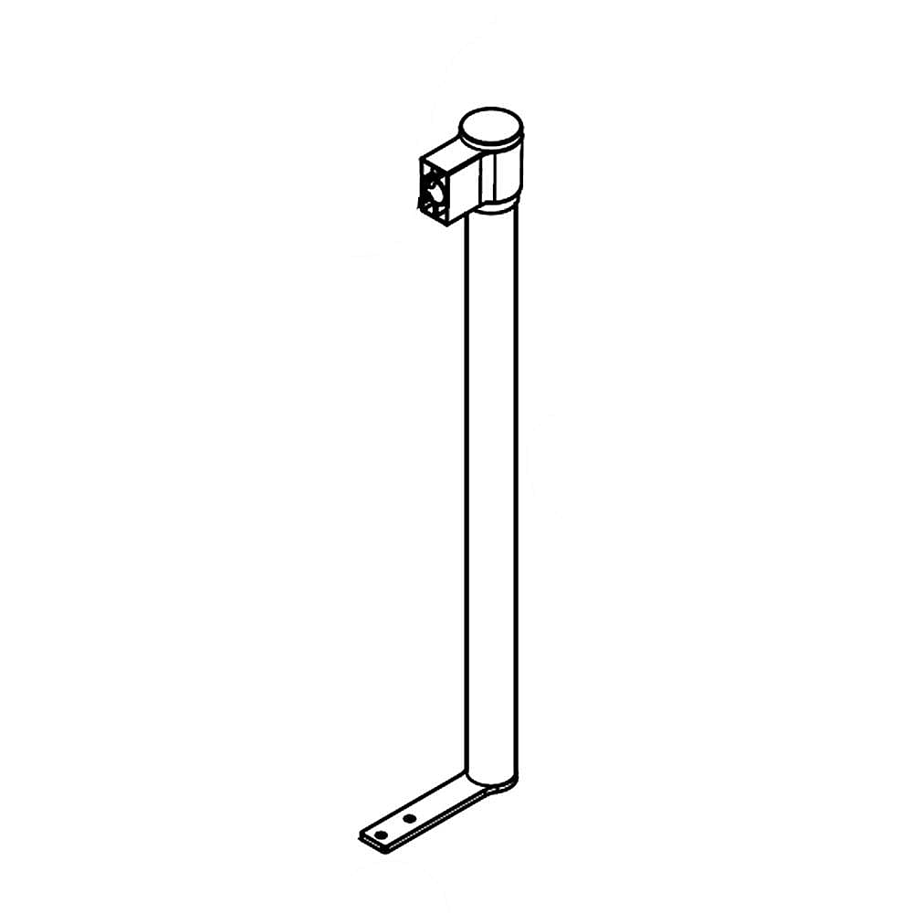 Part #w10691424, Refrigerator Handle Assembly / 18.50 x 2.50 x 1.50