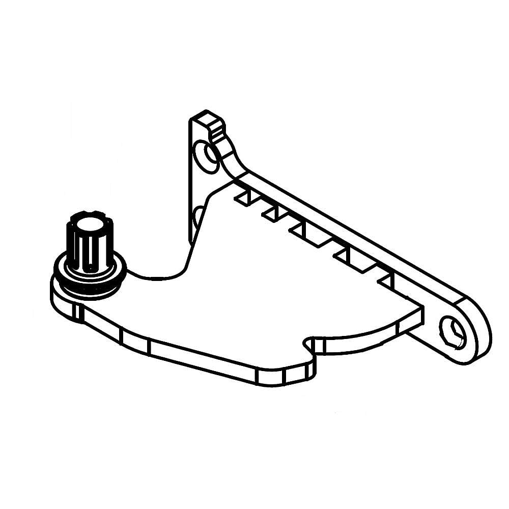Part #w10691674, Refrigerator Hinge Center Assembly / 4.60 x 3.10 x 1.80
