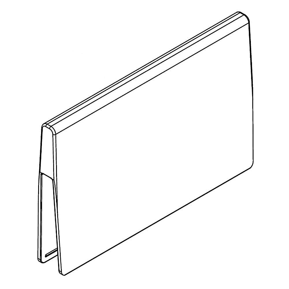 Part #w10697811, Divider-Lh / 8.00 x 5.25 x 1.00