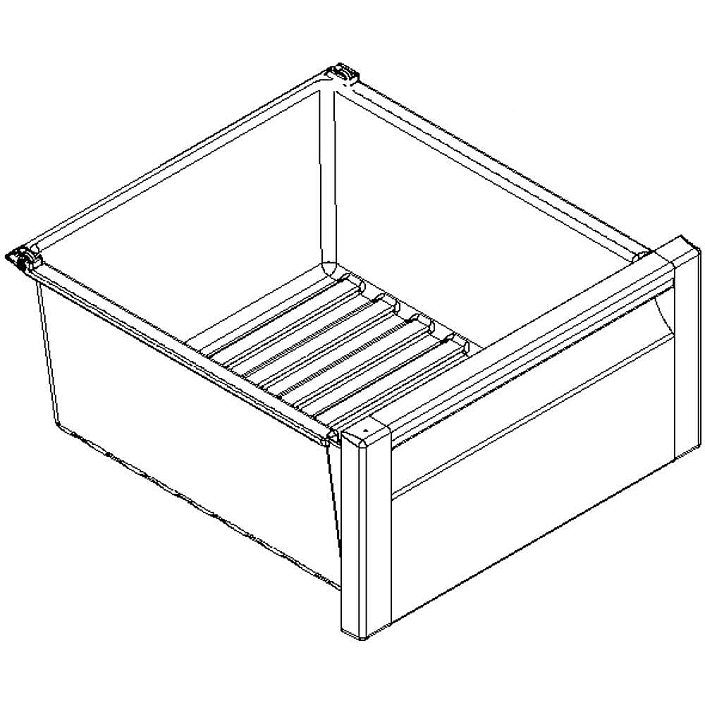 Part #w10701444, Bin Assembly / 11.50 x 11.50 x 9.00