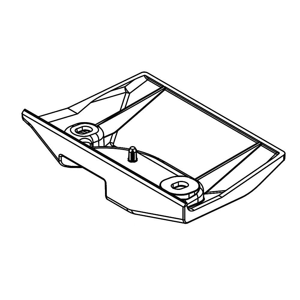 Part #w10703243, Refrigerator Flipper Pivot Block / 3.75 x 2.75 x 1.00