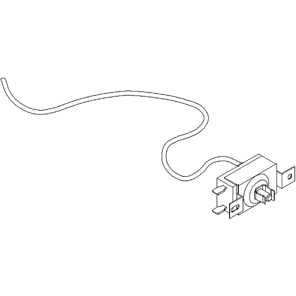 Part #w10704148, Refrigerator Thermostat / 3.75 x 3.75 x 1.00