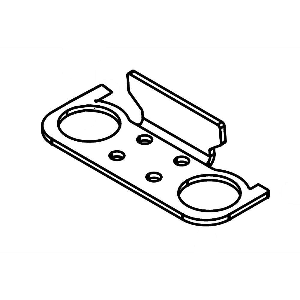 Part #w10708583, Refrigerator Stop Bracket / 3.00 x 1.00 x 1.00