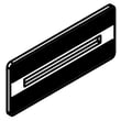 Refrigerator Hinge Cover for KitchenAid KBBL306EPA01 - Part W10708610