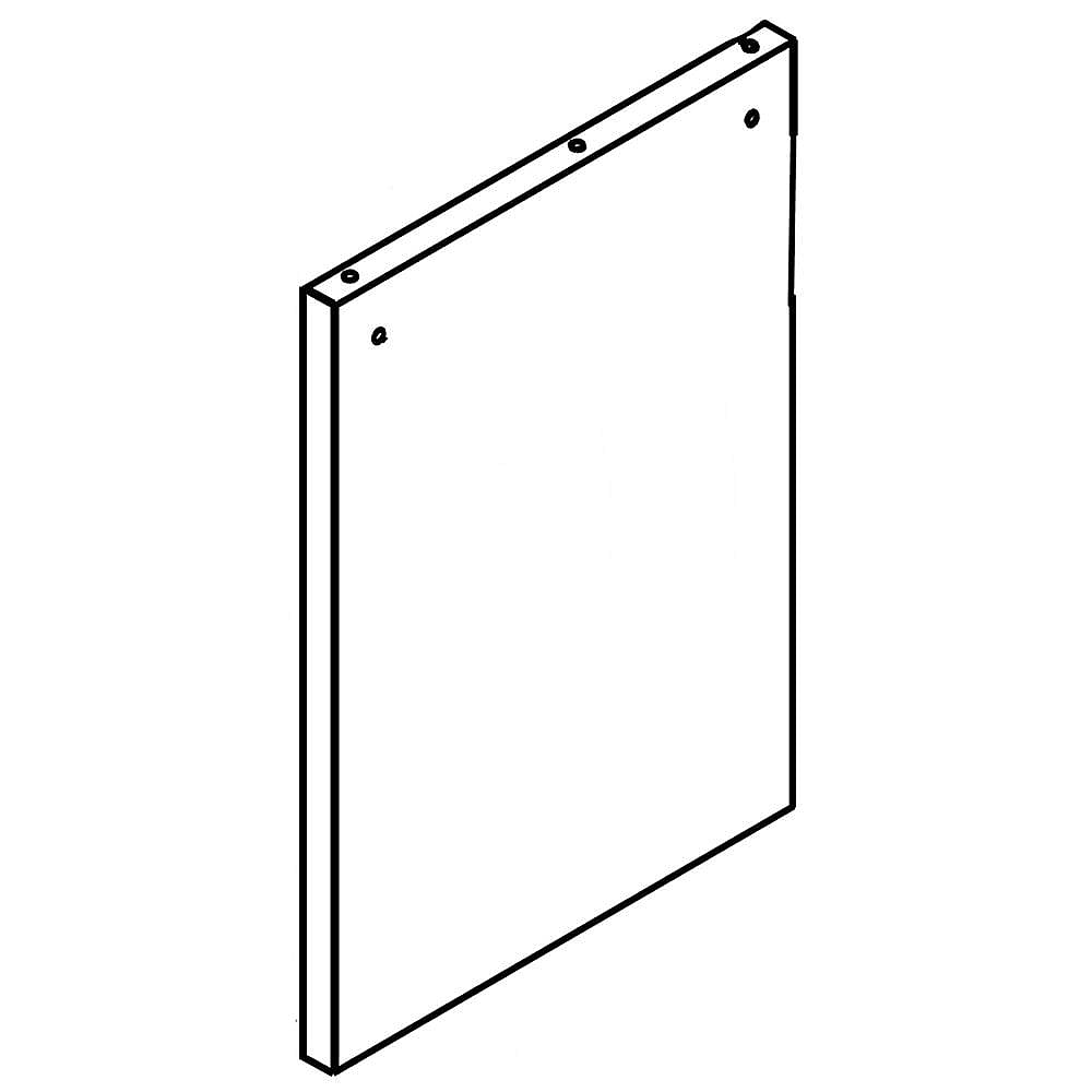 Part #w10711919, Panel, Door Wrap / 23.00 x 17.75 x 1.00