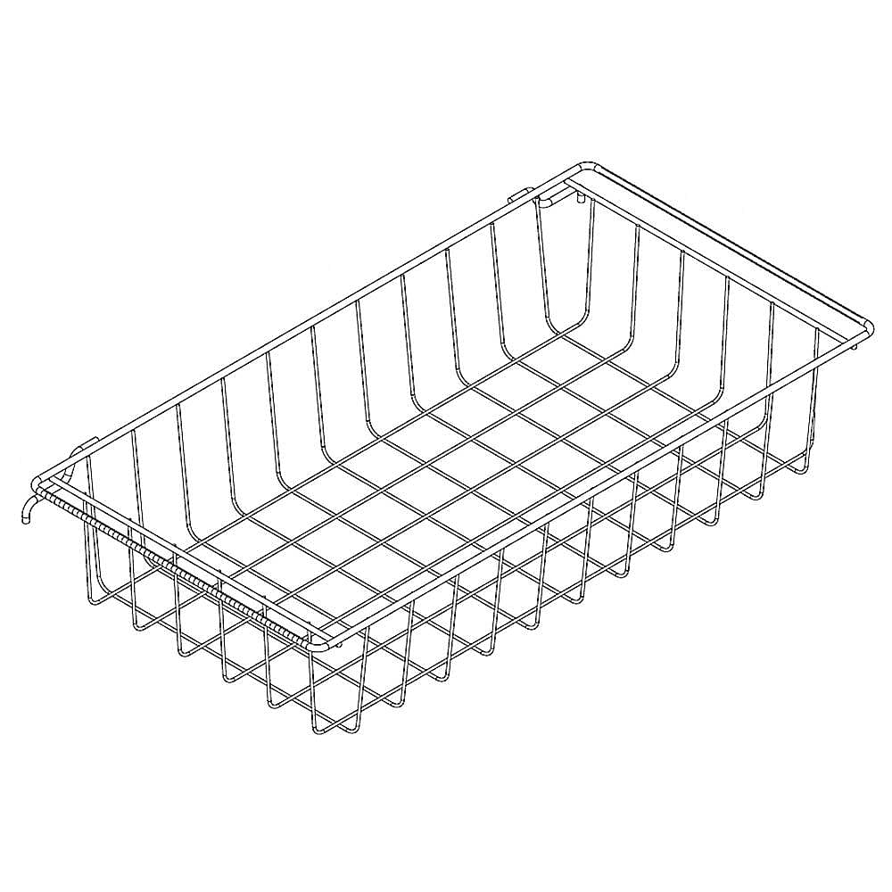 Part #w10713813, Wax Basket-S / 27.50 x 13.25 x 5.00