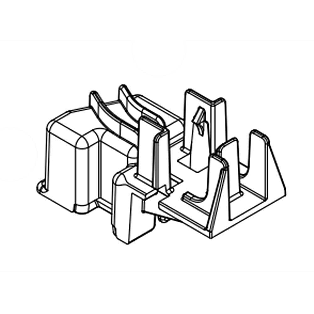 KitchenAid Part #w10713934, Bracket-Conn | 3.25 x 1.50 x 2.00