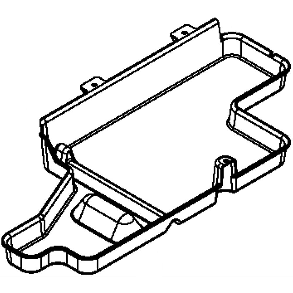 Part #w10714793, Tray Evaporator Assembly / 22.75 x 10.50 x 2.50