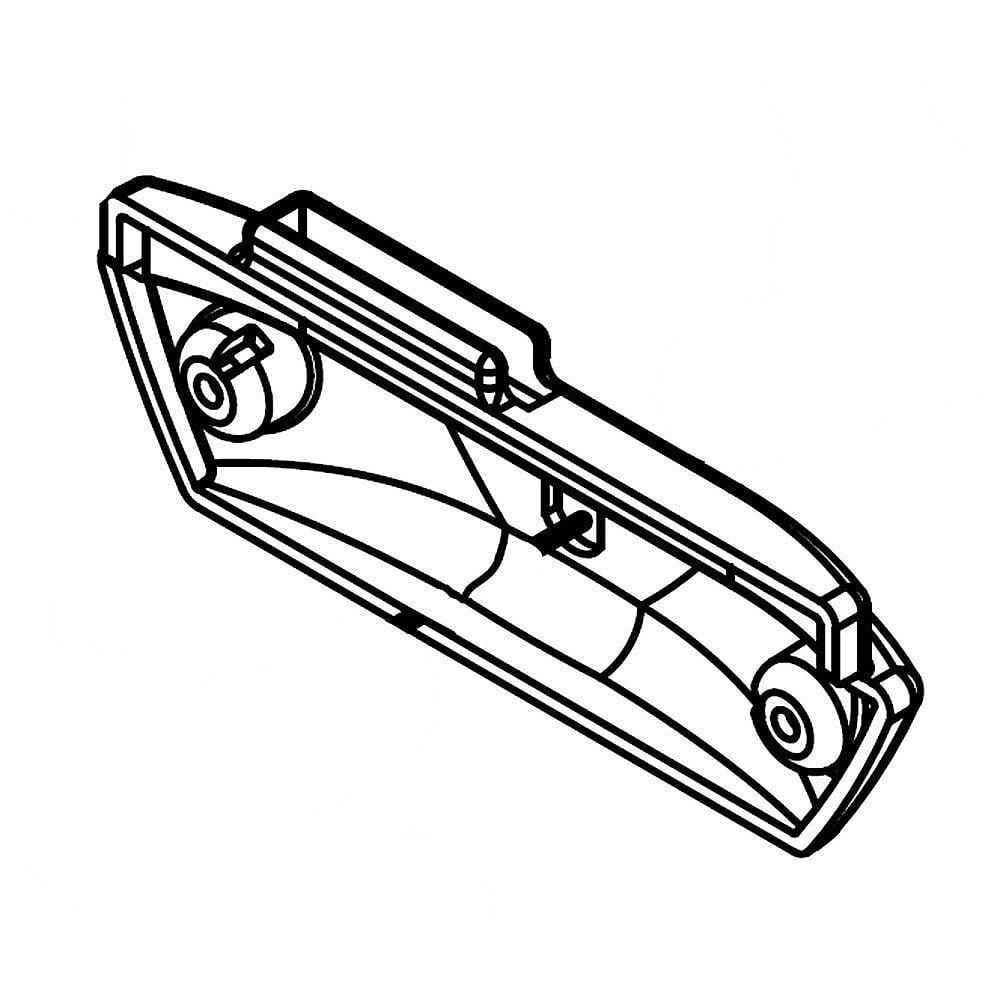 Part #w10714897, Lock Latch / 2.15 x 1.15 x 0.38