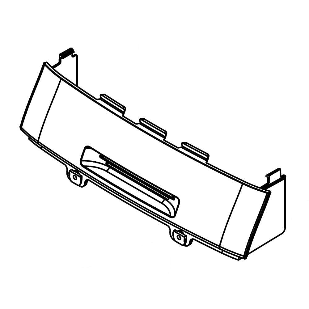 KitchenAid Part #w10716179, Refrigerator Cover | 13.00 x 4.00 x 3.25