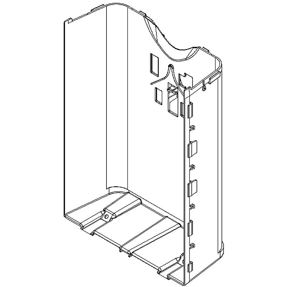 Part #w10717109, False Wall / 12.00 x 8.75 x 4.75