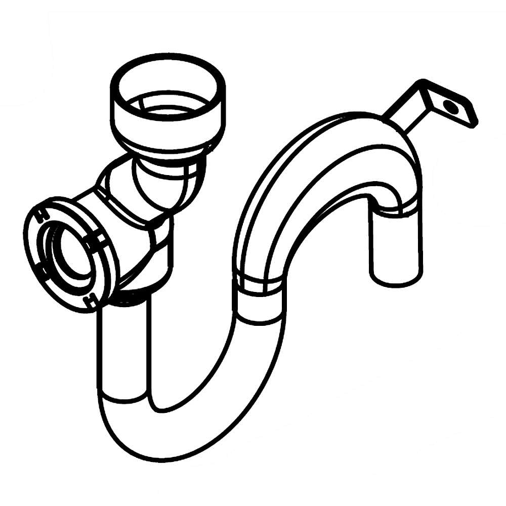 ASSY DRAIN T (replaces W10717194)